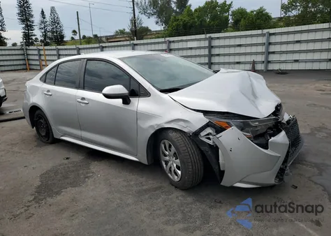 2020 Toyota Corolla Le из США, поврежденный, VIN 5YFEPRAE9LP090159